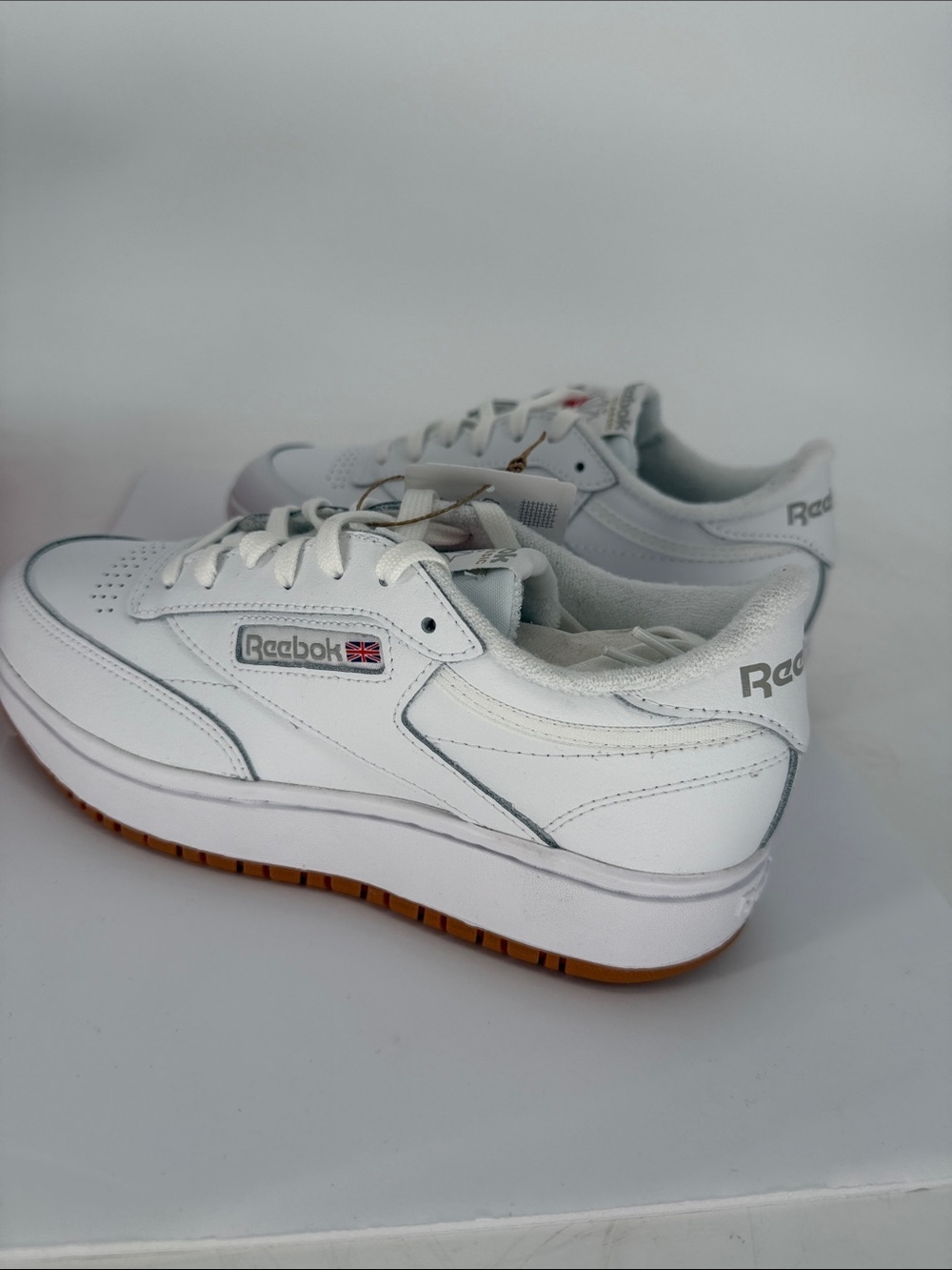 Reebok White Club C Double Women’s size 8.5